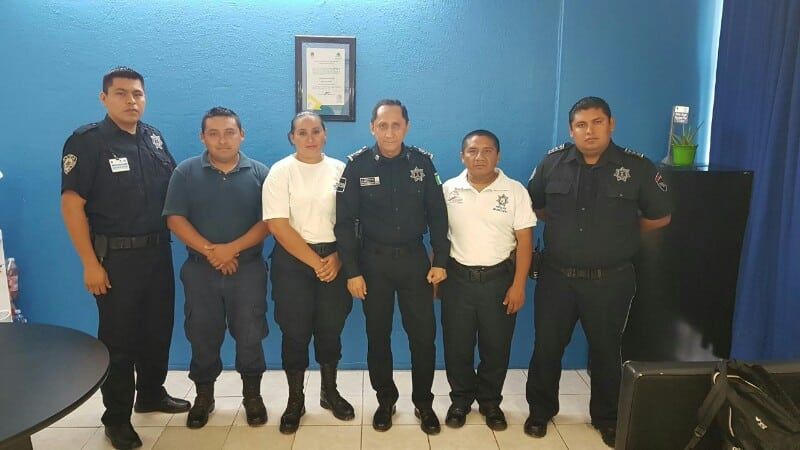Consolidan coordinación entre la Dirección de Tránsito Estatal y la Policía de Bacalar