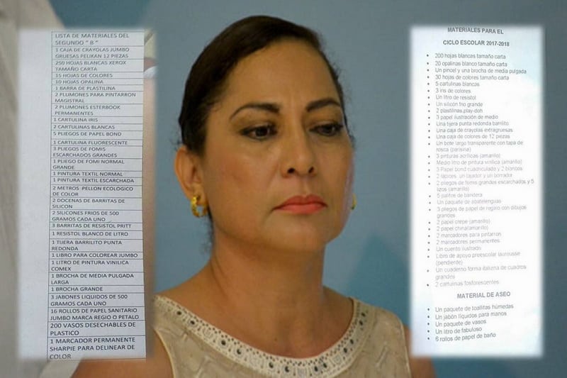 Secretaria de Educación de Q. Roo se lava las manos por las abusivas listas escolares