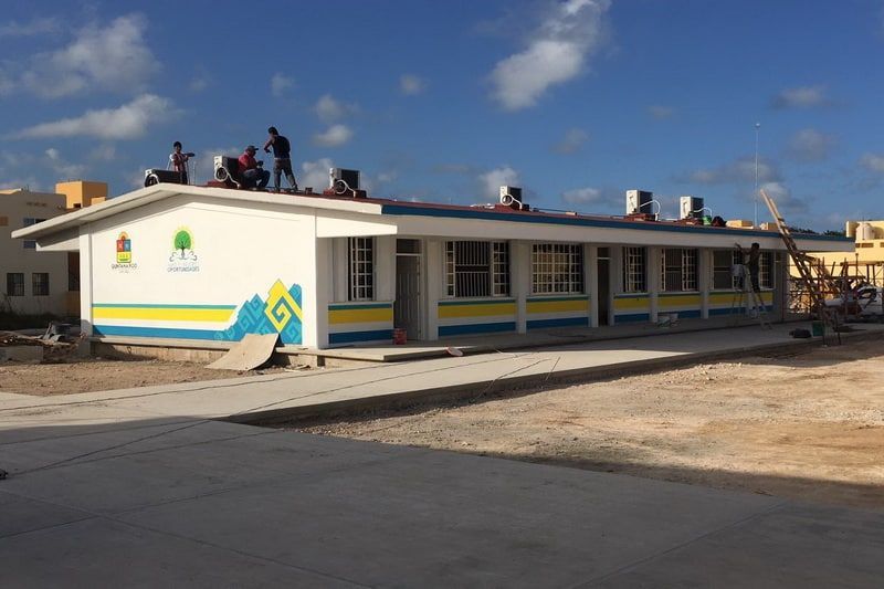 Alumnos de nivel básico estrenarán aulas para el ciclo escolar que está por arrancar