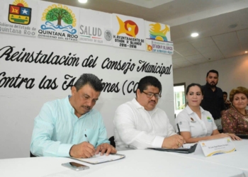 Reinstala OPB su Consejo Municipal Contra las Adicciones