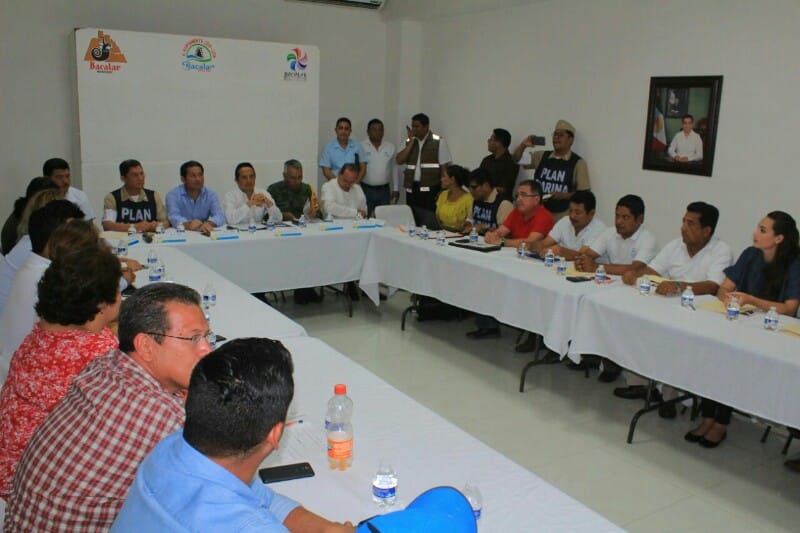 Bacalar preparado y en alerta para recibir a la tormenta tropical «Franklin»