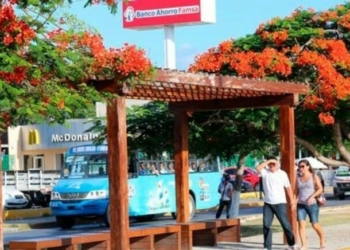 Delimitarán carriles en vialidades de Cancún para uso exclusivo del transporte público
