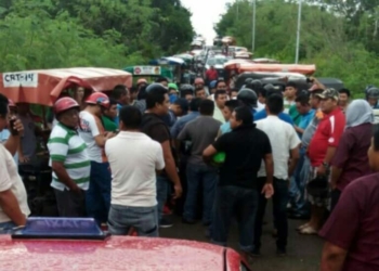 Estalla conflicto entre transportistas de JMM