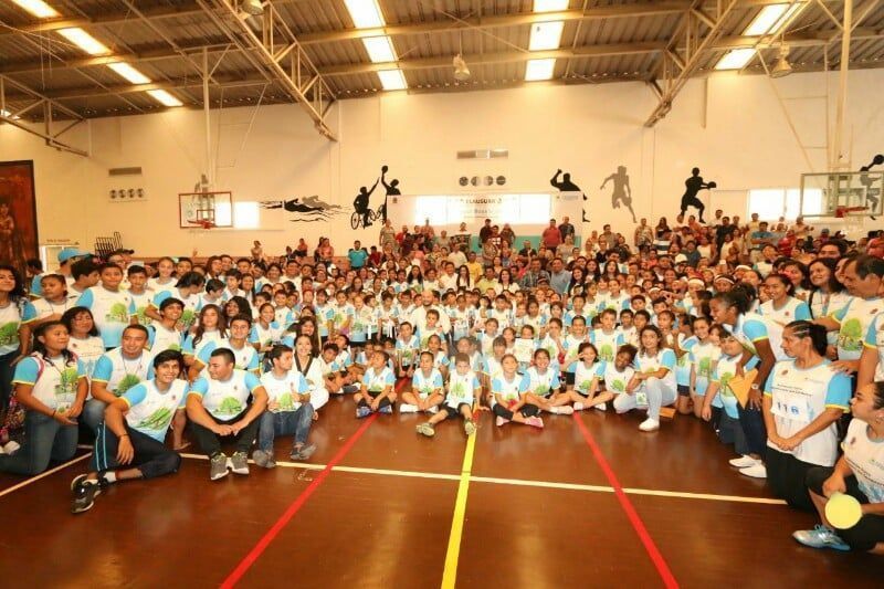 Fiesta deportiva la clausura del programa de verano de la COJUDEQ