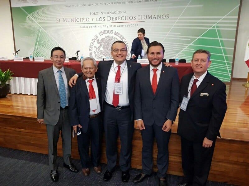 Ombudsman de Q. Roo atestigua proyecto “Municipios Fronterizos de D.H”.