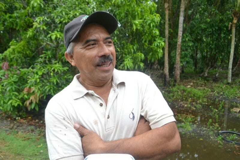 Campesinos de FCP prevén afectación a sus cultivos por vientos y lluvia salada
