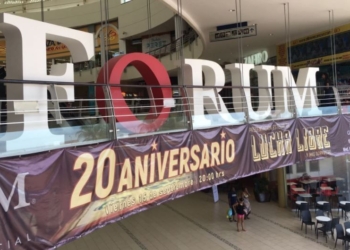 Con lucha libre, festejará Plaza Forum su 20 Aniversario