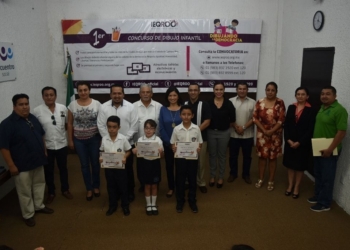 Emotiva premiación del 1er Concurso Infantil «Dibujando la Democracia» organizado por el IEQROO