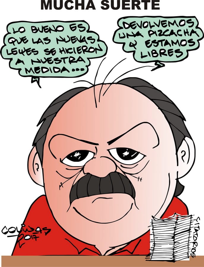 COLINAS: Mucha suerte