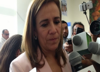 Margarita Zabala de Calderón, da visto bueno al gobierno de Carlos Joaquín