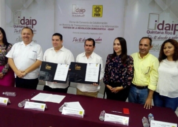 PRD se suma a la transparencia y Acceso a la Información Pública