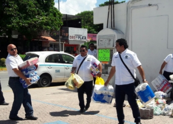 Sindicato de taxistas playenses también se suma en apoyo de damnificados