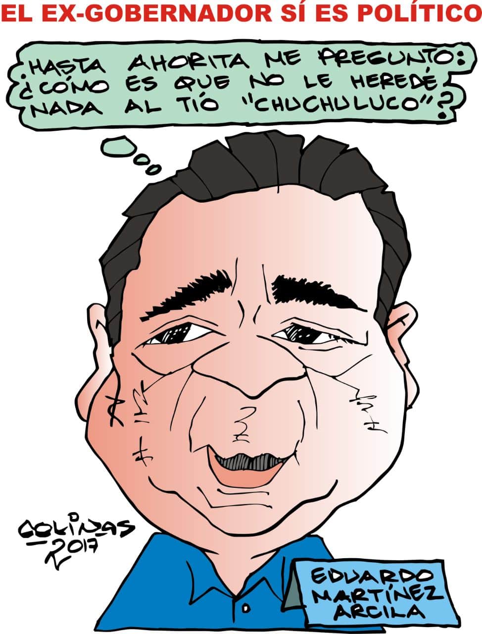 COLINAS: El Ex-Gobernador Si Es Político