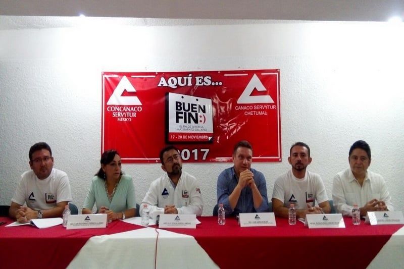 Abren convocatoria a comerciantes del sur de Q. Roo a participar en el «Buen Fin» 2017