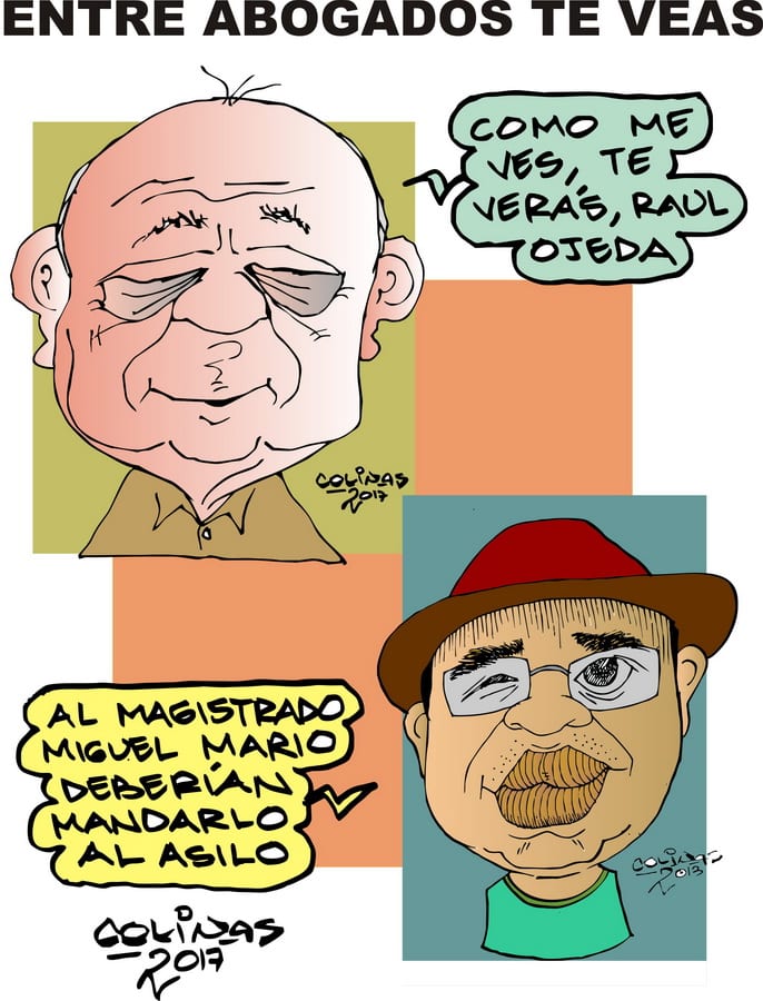 COLINAS: Entre abogados te veas