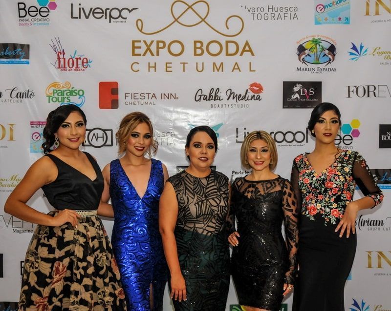 ((FOTOS)) Realizan la 1a Expo boda en Chetumal