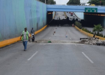 Rehabilitación del puente Bonfil causa caos vial a la entrada de Cancún