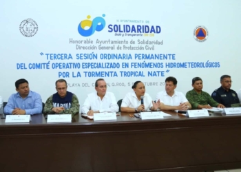 Solidaridad esta listo para atender contingencia por tormenta «Nate»: Cristina Torres