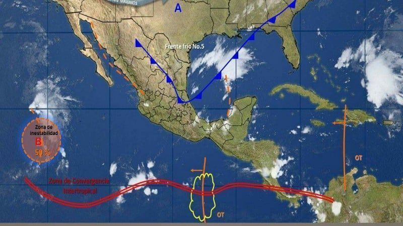 Preparen abrigos y paraguas, el pronóstico advierten de frío y lluvias