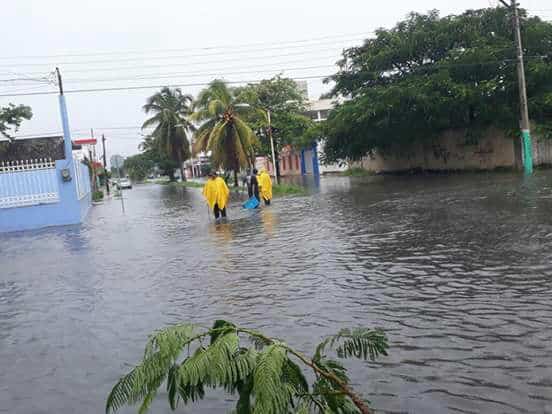 Lluvias no cesarán en el sur de Quintana Roo