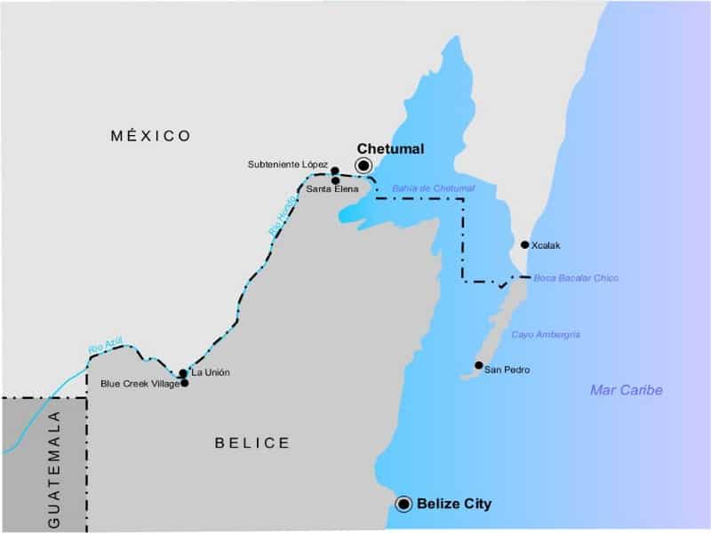 Belice, con su velita encendida para entablar TLC con México