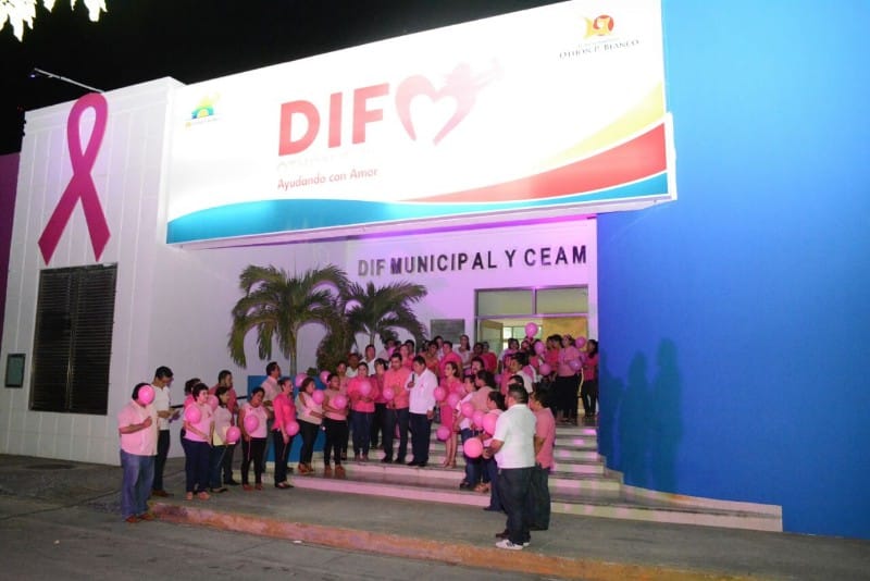 Ayuntamiento de OPB se suma a la campaña nacional contra el Cáncer de Mama