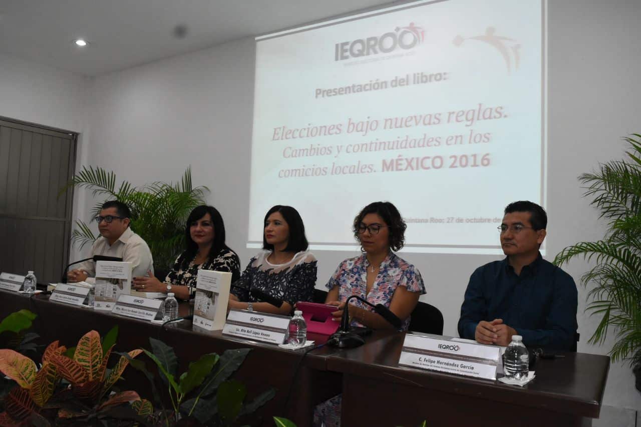 Presentan Libro «Elecciones Bajo Nuevas Reglas»