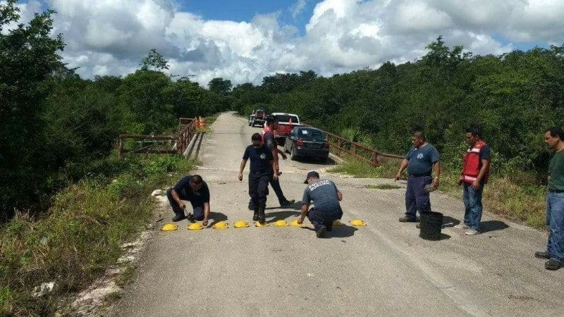 Señalizan puntos susceptibles a inundaciones y desplome de puentes en FCP