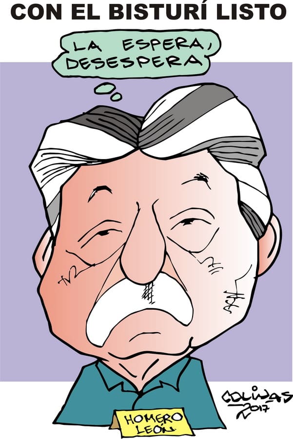 COLINAS: Con el bisturí listo