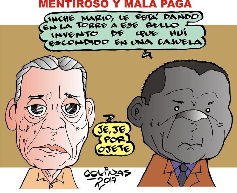 COLINAS: Mentiroso y mala paga