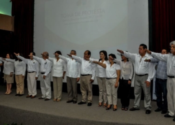 Nueva mesa Directiva del Colegio de Profesionistas  de Comunicación 