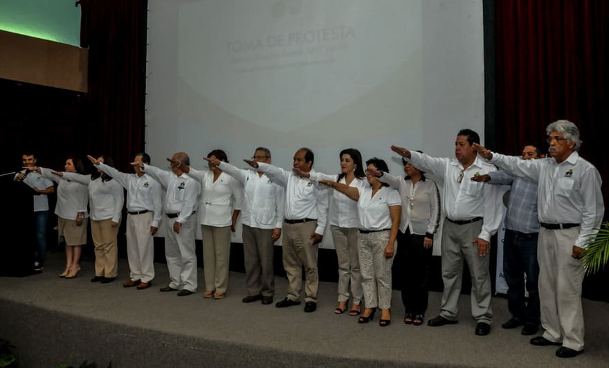 Nueva mesa Directiva del Colegio de Profesionistas  de Comunicación 