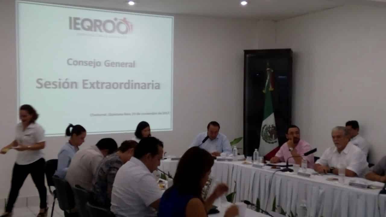 En medio de debate, Consejo General del Ieqroo aprueba presupuesto 2018