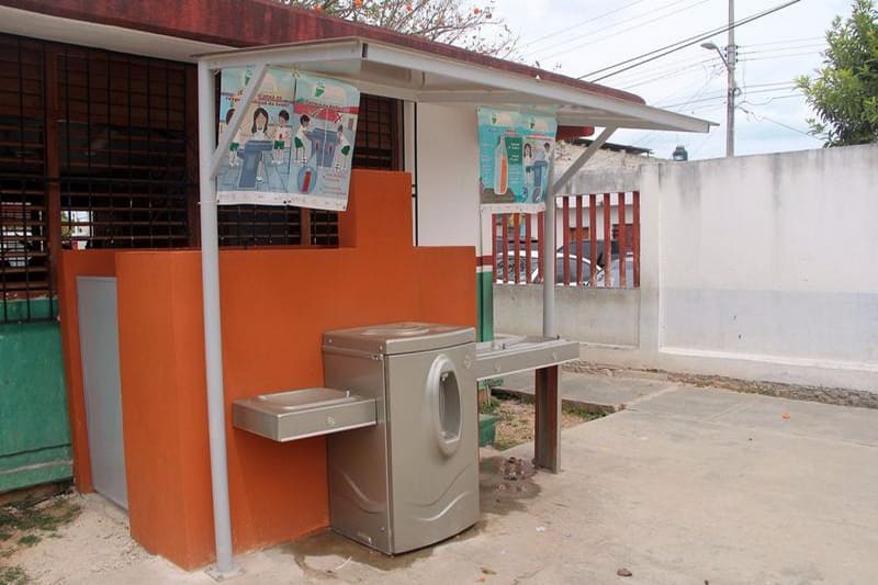 Vienen 162 bebederos más para escuelas de Quintana Roo