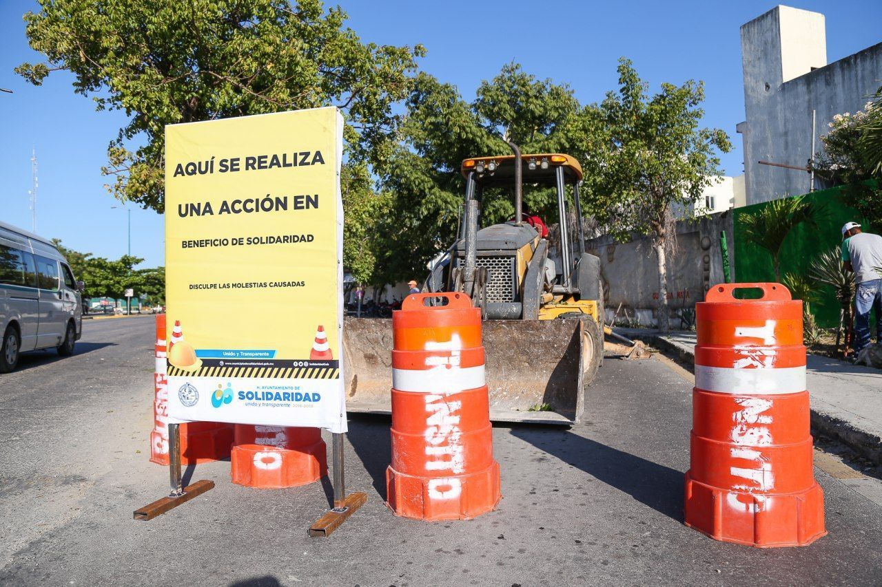 Inicia gobierno de Solidaridad construcción de segundo paradero de transporte público