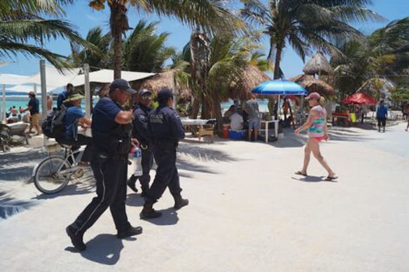 Ayuntamiento de OPB voltea la vista a Mahahual para reforzar la Seguridad Pública