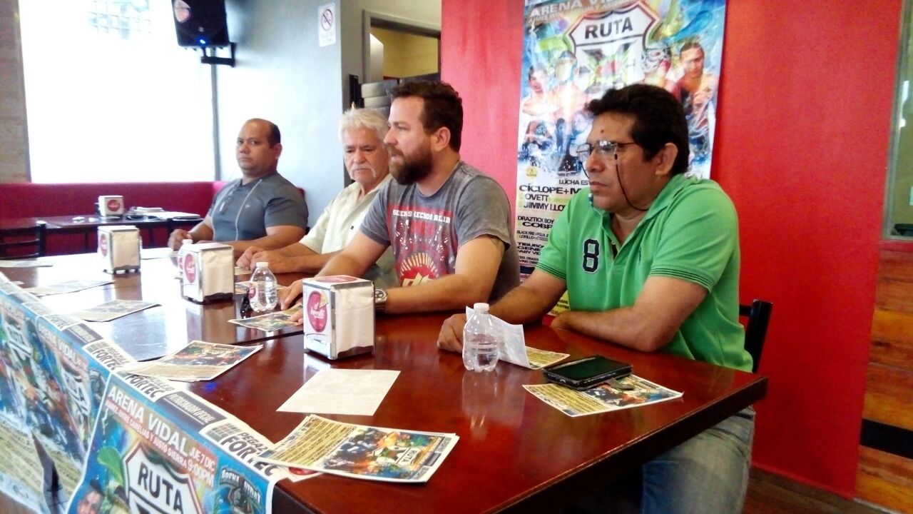 Magno encuentro de lucha libre engalanará la Arena Vidal
