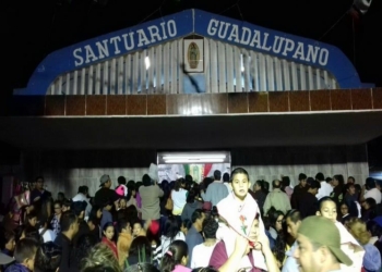 Nutrido peregrinar Guadalupano en Chetumal