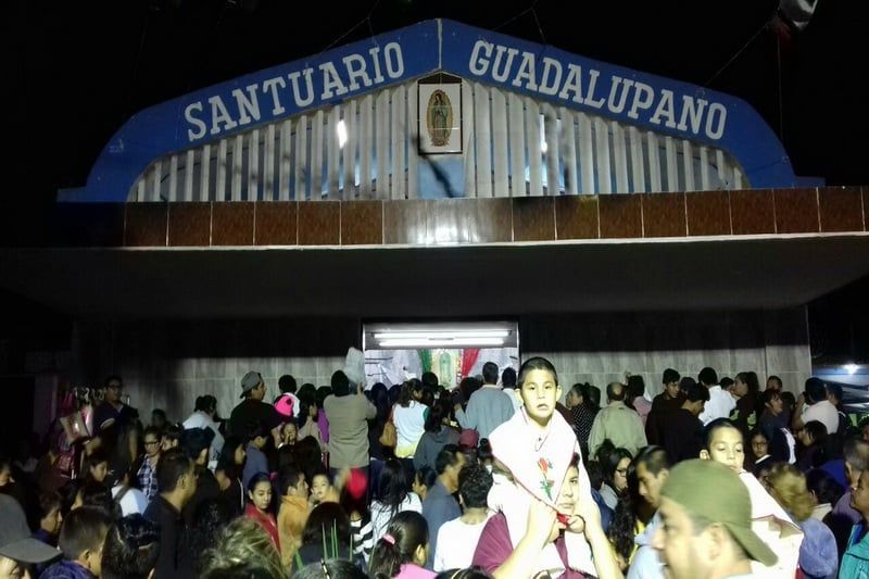Nutrido peregrinar Guadalupano en Chetumal