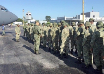 Vuelven a casa militares quintanarroenses tras combatir la delincuencia en Tamaulipas
