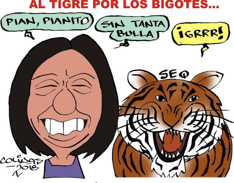 COLINAS: Al tigre por los bigotes…