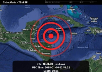 Tiembla en Honduras; dos réplicas sacuden a Quintana Roo