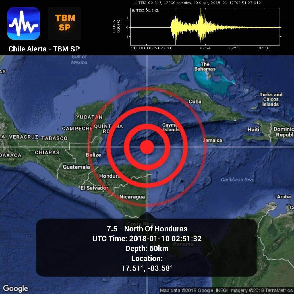 Tiembla en Honduras; dos réplicas sacuden a Quintana Roo