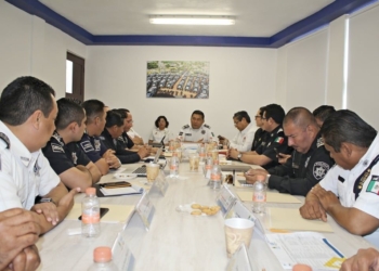 Coordinación policial en Quintana Roo fortalece seguridad pública