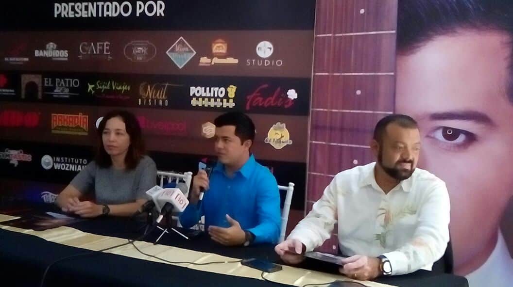 Con «Todo lo que yo soñé», Tomás Avilés deleitará a los chetumaleños este próximo sábado