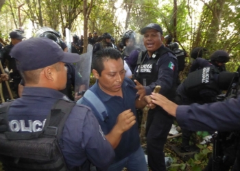 Desalojan a invasores de «El Trébol»; hay 15 detenidos