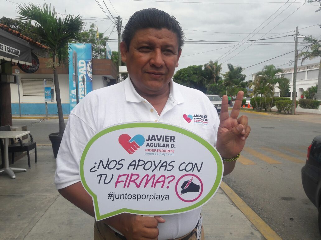 Denuncia candidato independiente guerra sucia en Solidaridad