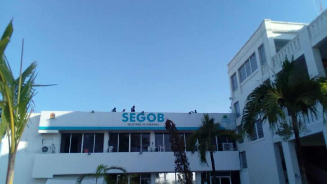 Inspeccionan condiciones físicas de Palacio de Gobierno por el temblor de anoche