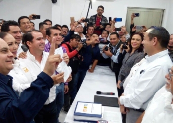 PAN, PRD y Movimiento Ciudadano presentan solicitud convenio de coalición para ayuntamientos