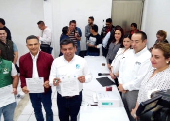 PRI, PVEM y Nueva Alianza registran solicitud de convenio de coalición ante el IEQROO